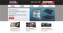 Desktop Screenshot of cdynamics.com